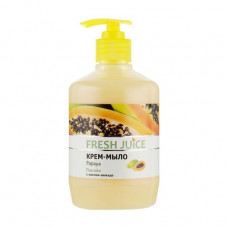 Liquid Fresh Juice cream-soap Papaya, 460 ml