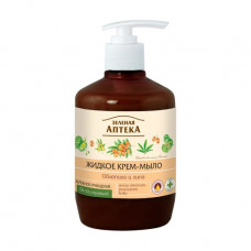 Liquid cream-soap Green Drugstore of Oblepich and linden, 460 ml