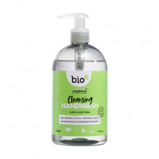 Disinfecting Bio-D Sanitising Hand Wash Lime & Aloe Vera liquid soap, 500 ml