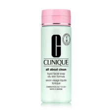 Liquid soap for the combined and oily skin of the person Clinique Liquid Facial Soap 3 Steps, 200 ml