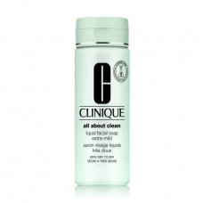 Liquid soap for very dry and sensitive skin of Clinique Liquid Facial Soap Extra Mild, 200 ml