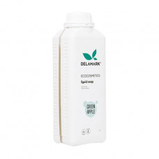 Liquid soap for hands and a body of Delamark Green apple, 1 l