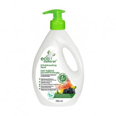 Liquid for washing of ware of Eco Control with soap nut and coal, 700 ml