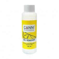 Liquid for removal of the CANNI Gel remover gel polish a lemon, 120 ml