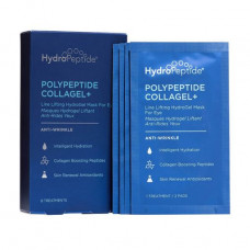 Hydrogel mask patches for skin around eyes of HydroPeptide PolyPeptide Collagel Eye Masks against wrinkles, 8 pieces