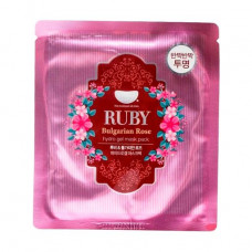 Hydrogel Petitfee & Koelf Ruby & Bulgarian Rose Hydro Gel Mask face pack with a ruby, 1 piece