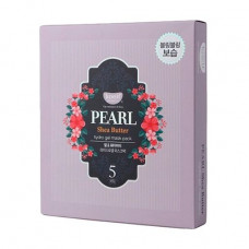 Hydrogel face pack with Petitfee & Koelf Pearl & Shea Butter Mask pearls, 5 pieces
