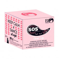 Hydrogel a detox patches from dark circles and bags under eyes of Bio World Secret Life Hydrogel Detox-Patches For Dark Circles And Puffiness, 60 pieces