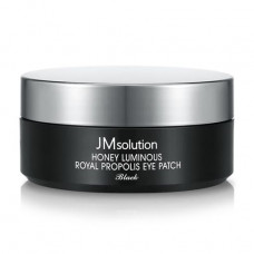 Hydrogel patches for skin around eyes of JMsolution Honey Luminous Royal Propolis Eye Patch Black with extract of propolis, 60 pieces