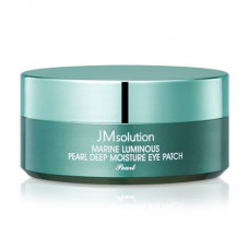 Hydrogel patches for skin around eyes of JMsolution Marine Luminous Pearl Deep Moisture with a sea complex and pearls, 60 pieces