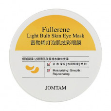 Hydrogel patches for skin around eyes of Jomtam Fullerene Light Bulb Skin Eye Mask with extract of seaweed, 60 pieces