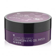 Hydrogel patches for skin around eyes of Mizon Original Skin Energy Collagen Eye Gel Patch with collagen, 60 pieces