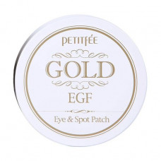 Hydrogel patches for skin around eyes of Petitfee & Koelf Gold & EGF Eye & Spot Patch with gold, 60 + 30 pieces
