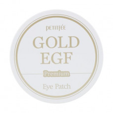 Hydrogel patches for skin around eyes of Petitfee & Koelf Premium Gold & EGF Eye Patch with gold, 60 pieces