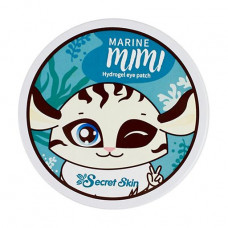 Hydrogel patches for skin around eyes of Secret Skin Marine Mimi Hydrogel Eye Patch with extract of seaweed, 60 pieces