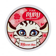 Hydrogel patches for skin around eyes of Secret Skin Pink Mimi Hydrogel Eye Patch with the Damask rose, 60 pieces