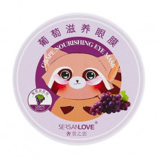 Hydrogel patches for skin around eyes of Sersanlove Grape Nourishing Eye Mask with extract of grapes, 60 pieces