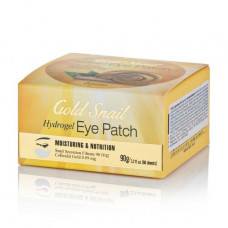 Hydrogel patches for skin around an eye of Esfolio Gold Snail Hydrogel Eye Patch with extract of a gold snail, 60 pieces