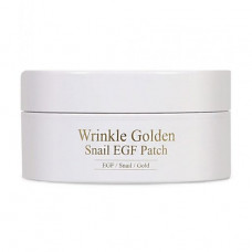 Hydrogel patches for skin around an eye of The Skin House Wrinkle Golden Snail EGF Patch with gold and mutsiny, 60 pieces