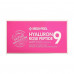 Hydrogel patches under eyes of Medi Peel Hyaluron Rose Peptide 9 Ampoule Eye Patch with peptides and the Bulgarian rose, 60 pieces