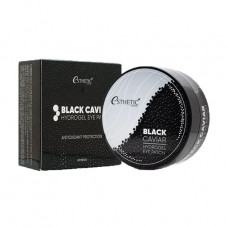 Hydrogel patches under eyes from dark circles of Esthetic House Black Caviar Hydrogel Eye Patch with black caviar, 60 pieces
