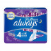 Always Ultra Platinum Collection Ultra Night sanitary pads, 6 pieces