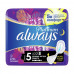 Sanitary pads for critical days Always Platinum Secure Night, size 5, 5 pieces