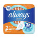 Sanitary pads for critical days Always Ultra Normal, size 2, 10 pieces