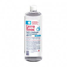 Hygienic means of Septo Plus with disinfecting effect (ethyl, isopropyl alcohol of 70%), 1 l