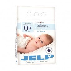 The hypoallergenic laundry detergent JELP 0+, for white linen, 28 washings, 2.24 kg