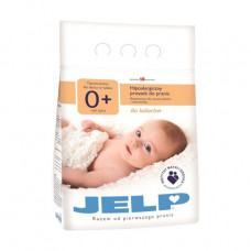 The hypoallergenic laundry detergent JELP 0+, for color linen, 28 washings, 2.24 kg