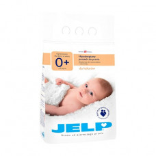 The hypoallergenic laundry detergent JELP 0+, for color linen, 50 washings, 4 kg