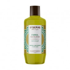 O'Berig clay-balm Wine and hop with white clay, for hair, combined and inclined to fat content, 500 ml