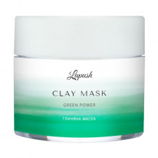 Clay Lapush Green Power Clay Mask face pack with green clay and spiruliny, 50 ml