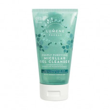 Deep cleansing micellar gel for washing of Lumene Puhdas Deeply Purifyng Micellar Gel Cleanser for the fat and combined skin, 150 ml