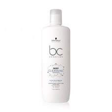 Deep cleansing micellar shampoo for hair of Schwarzkopf Professional BC Bonacure Deep Cleansing Micellar Shampoo, 1 l