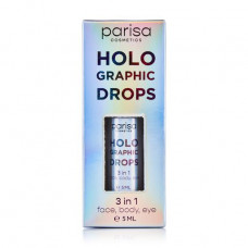 Holographic drops of Parisa Cosmetics Holographic Drops HD-01, 5 ml