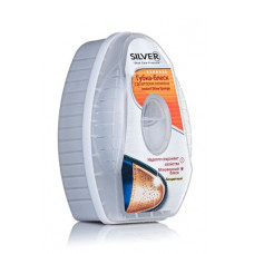 SILVER sponge gloss with the batcher of silicone of natural 6 ml