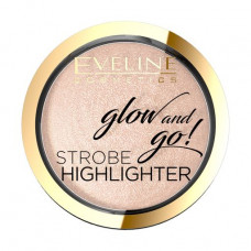 Highlighter for the person Eveline Glow and Go! Strobe Highlighter 01 Champagne, 8.5 g