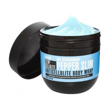 Cold anti-cellulite wrapping for Mr body. Scrubber Stop Cellulite Pepper Slim Anticellulite Body Wrap, 250 g