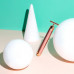 The pulse T-massager for the person ABOUT face Impulse T-Massager for Face & Body Rose Gold