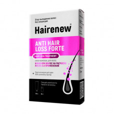 Innovative complex for hair of Hairenew Anti Hair Loss Forte Treatment of Protiv of a hair loss forte (cream, 30 ml + the booster, 10 ml)
