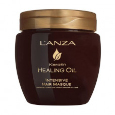 Intensive mask for hair of L'anza Keratin Healing Oil Intesive Hair Masque with a keratin elixir, 210 ml
