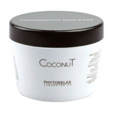 Intensive nutritious Phytorelax Laboratories Coconut Intensive Nourishing Hair Mask mask for the dry and injured hair, with coconut oil, 250 ml