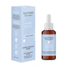 The intensive moisturizing serum for the person Numee Drops Of Benefits Hydro Boost HA of 1% + B5 5% of Intense Hydration Serum, 30 ml