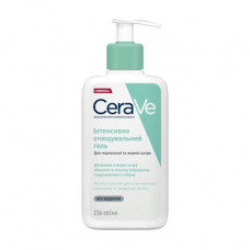 Intensively cleaning face gel and bodies of CeraVe Foaming Facial Cleanser for normal and oily skin, 236 ml