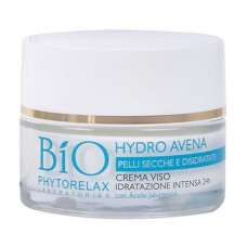 Intensively moisturizing cream for the person Phytorelax Laboratories Bio Hydro Avena Face Cream, 50 ml