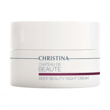 The intensive renewing night cream for the person Christina Chateau de Beaute Deep Beaute Night Cream, 50 ml