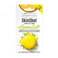 Intensive salt face scrub of Bielenda Skin Shot Lemon Salt Lemon, 8 g