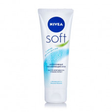 The intensive moisturizing face, hands and body Nivea Soft cream, with jojoba oil and vitamin E, 75 ml